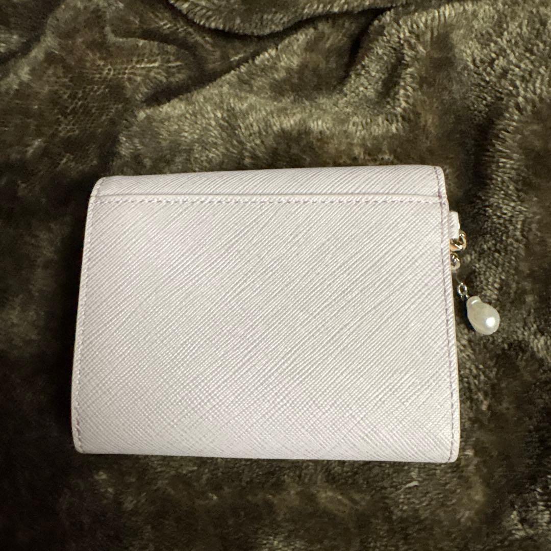 【美品】JILLSTUART 二つ折り財布 ラベンダー 薄紫 パープル
