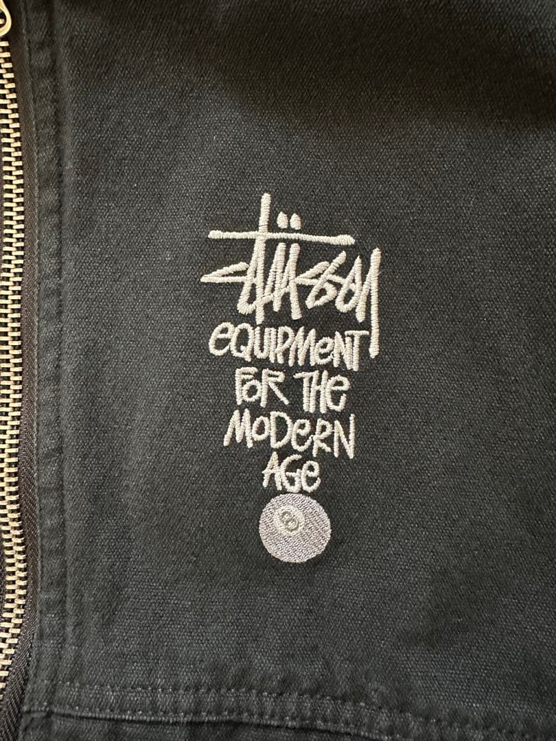 【超美品】stussy insulated canvas work jacket