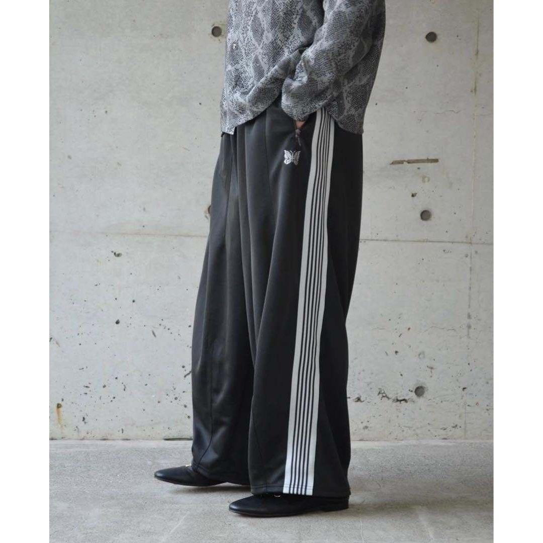 新品　needles 26ss H.D ヒザデル　トラックパンツ　ブラック　M