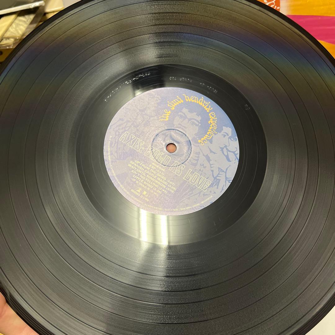 Jimi Hendrix MOV盤(Mono) 3枚セット　BG刻印(2枚)