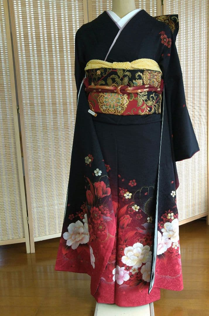 【 振り袖フルセット 】トールサイズ 身丈168cm 裄68 cm