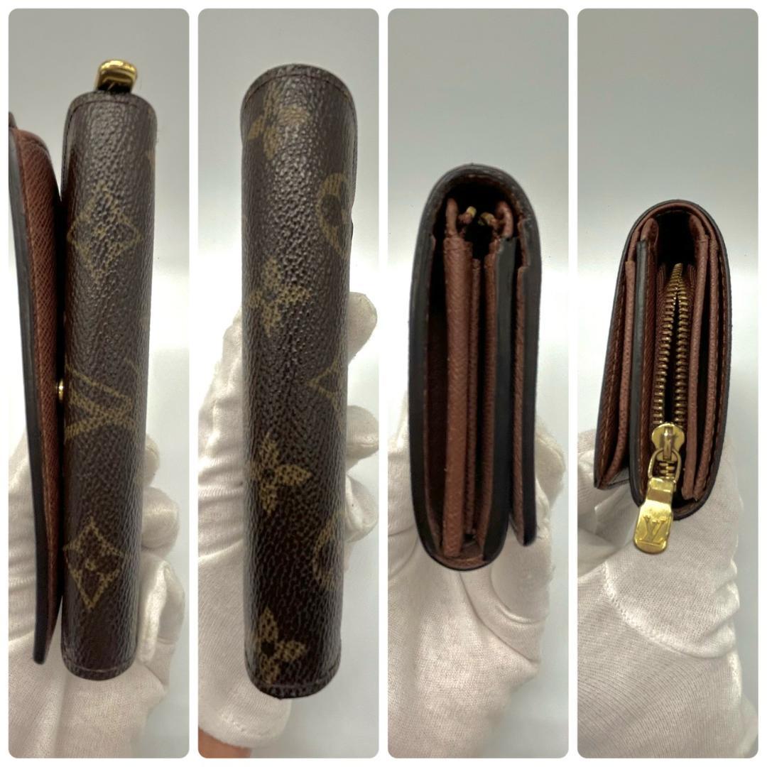 【正規品】ルイヴィトン ポルトモネビエ トレゾール 二つ折り モノグラム