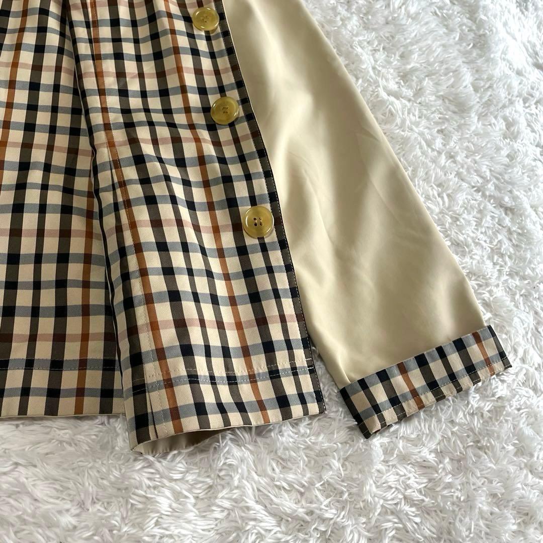 DAKS リバーシブル　コート ジャケット　ハウスチェック柄　英国王室御用達