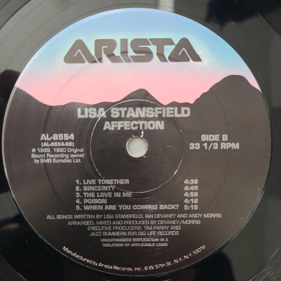 ★ＵＳオリジナル★『AFFECTION』＋１２\"、LISA STANSFIELD