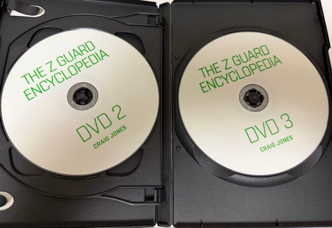 Zガード百科DVD3枚組　クレイグジョーンズ　グラップリング教則DVD﻿