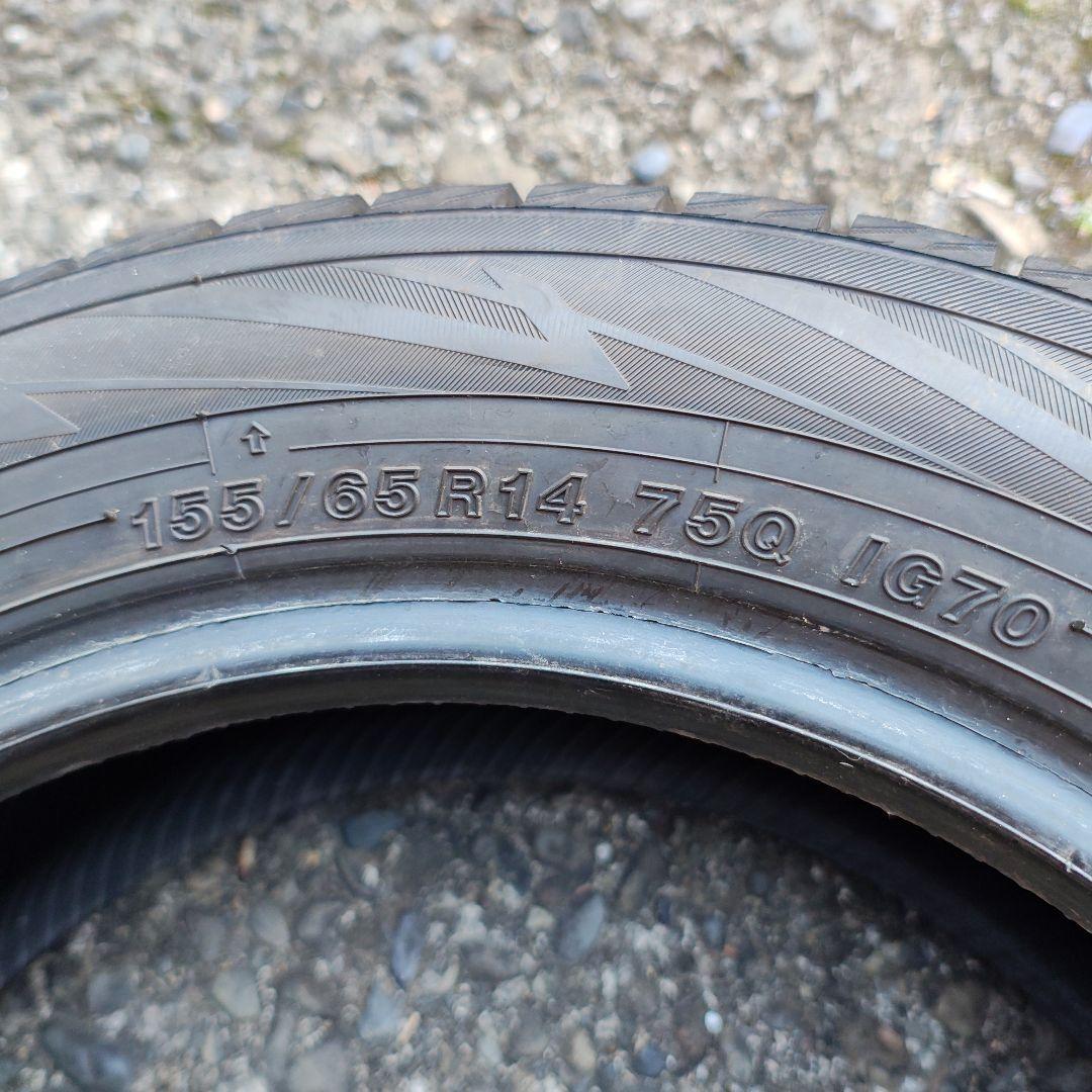 YOKOHAMA スタッドレスタイヤ 14インチ 155/65R14
