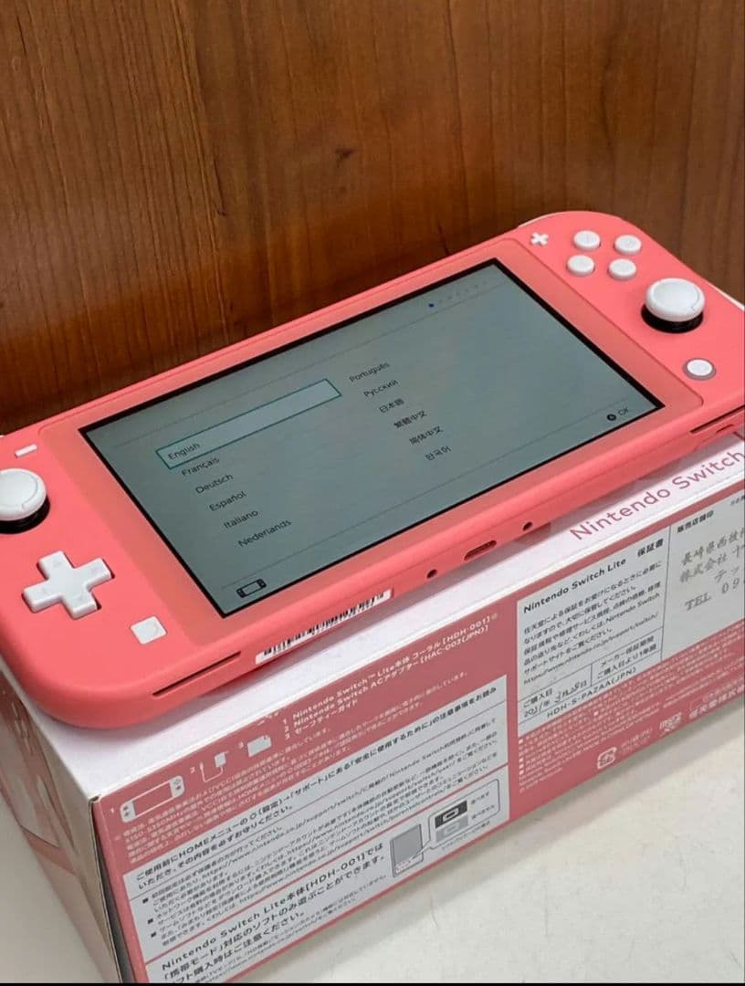 NintendoSwitchLite 本体 スイッチライト コーラルピンク