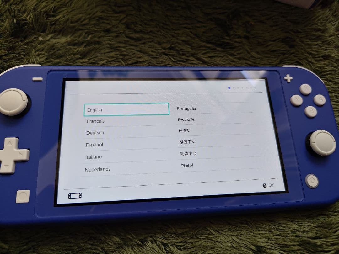 Nintendo Switch Lite ブルー 本体 ポケモンレジェンズ付き