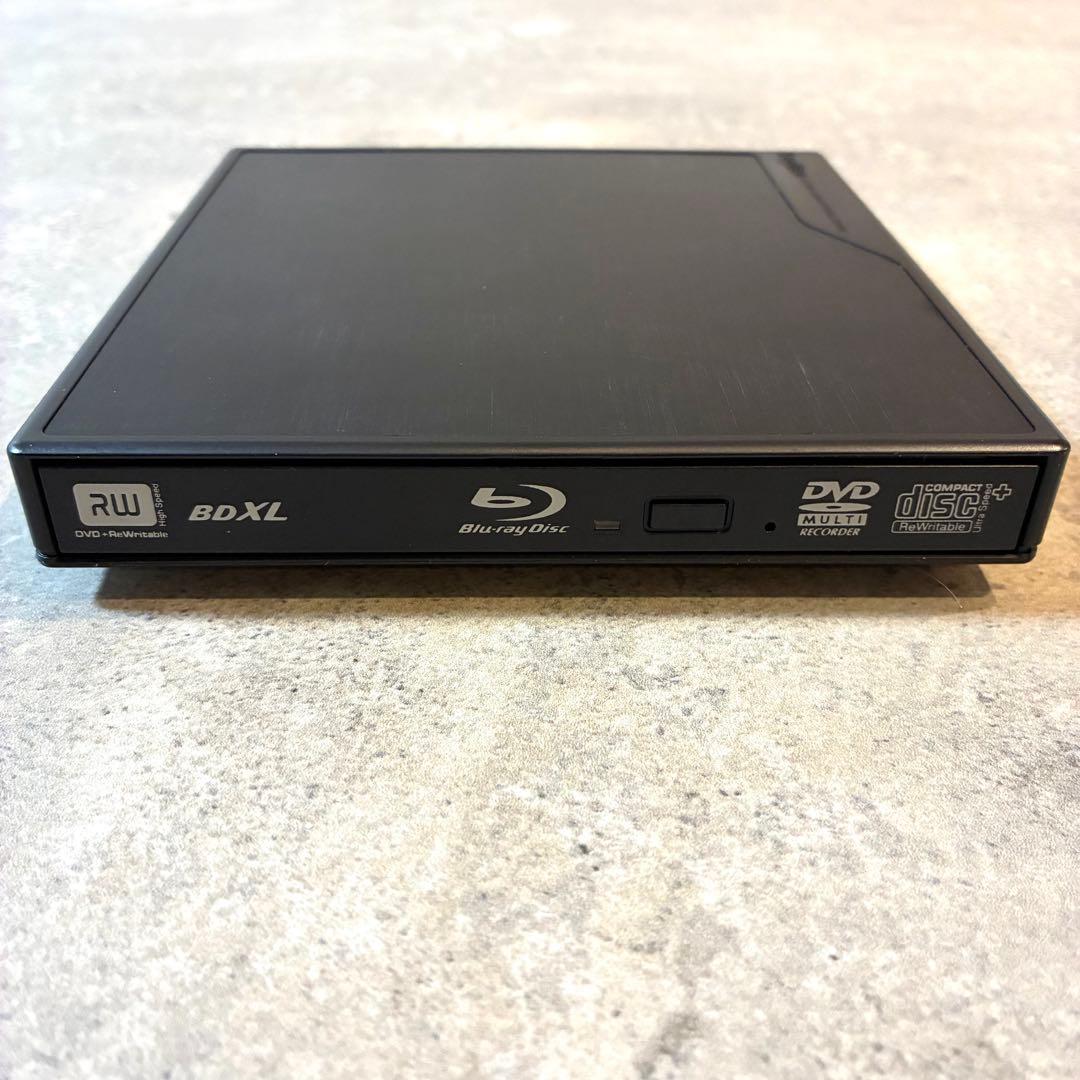 【箱・説明書付】Logitec 外付けBDドライブ USB3.0 Mac/Win