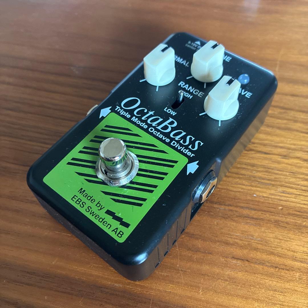 EBS OctaBass Blue Label ベースエフェクター　美品