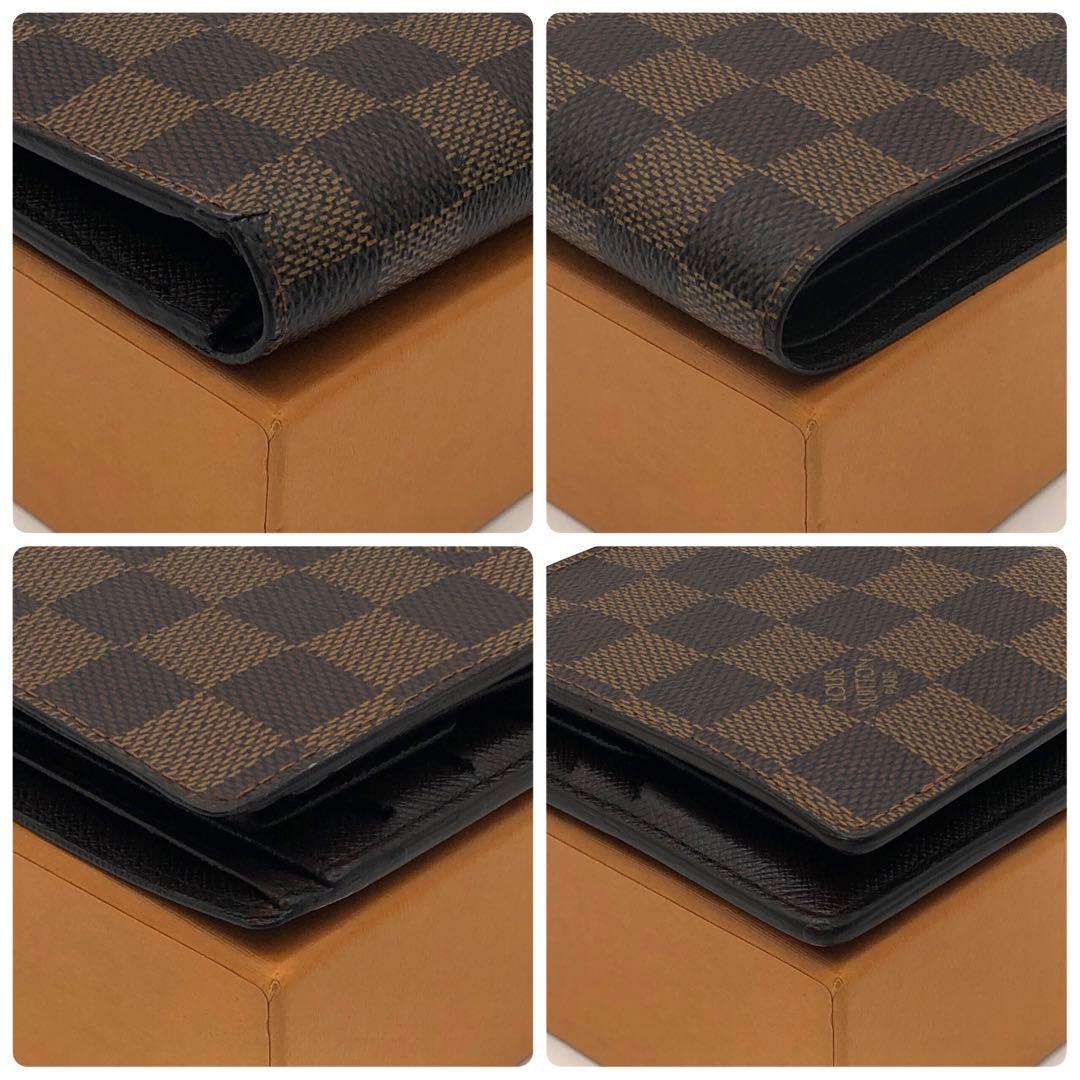 ルイヴィトン マルコ ダミエ ポルトフォイユ ウォレット 二つ折り財布