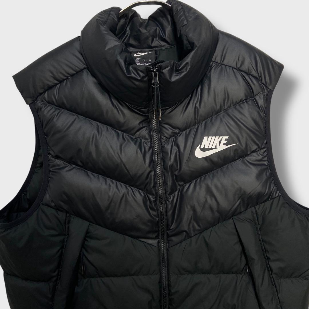 NIKE☆ナイキ☆ダウンベスト☆黒☆XL☆B26UM
