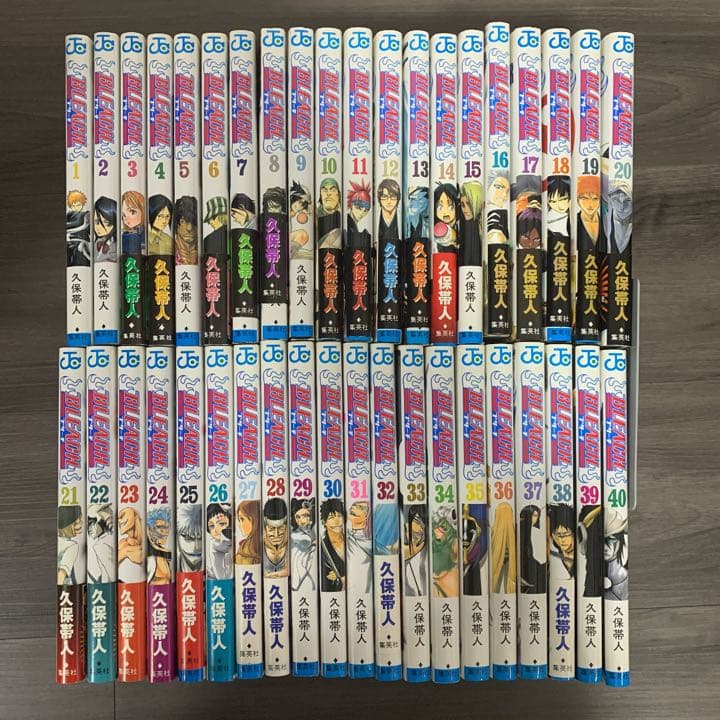 【匿名配送】BLEACH ブリーチ　1-40巻　セット