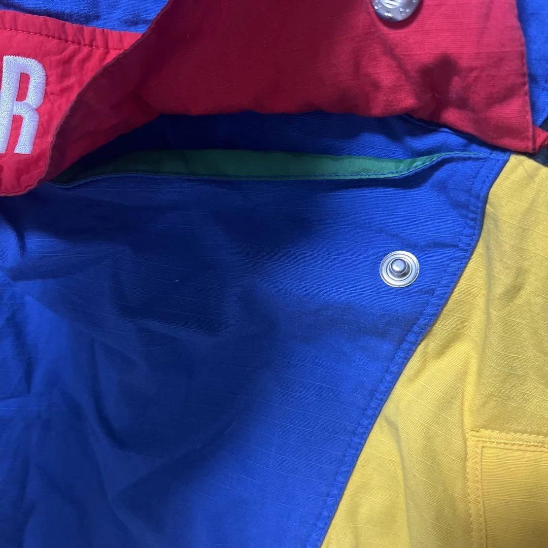 JORDAN マルチカラー ハーフジップ ジャケット ナイロン 綿 XL