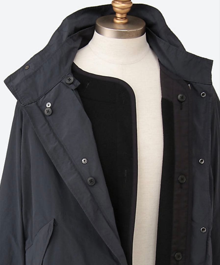 ジャケット・アウター ATON AIR WEATHER short mods coat