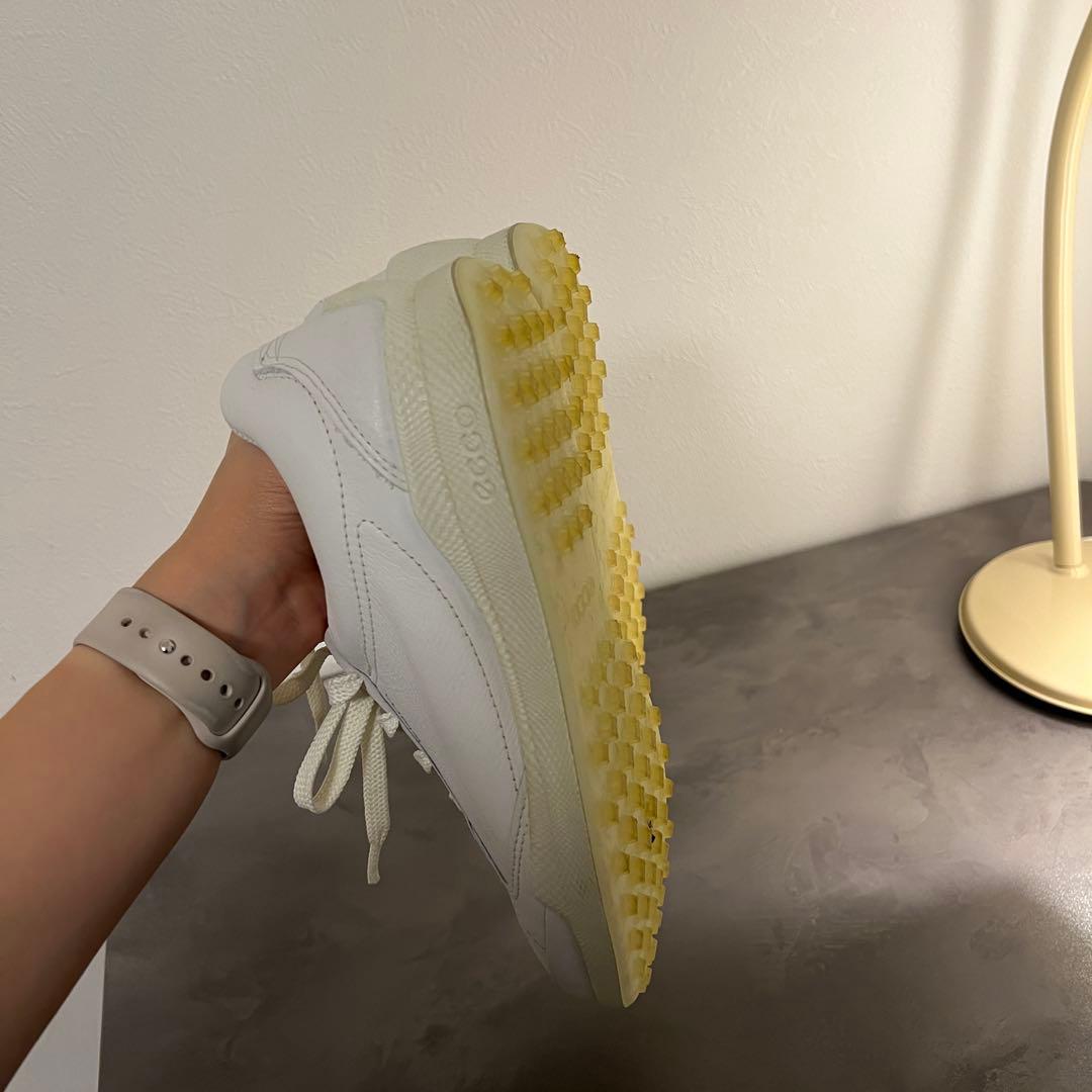 ECCO Golf Biom Hybrid ホワイト ゴルフシューズ