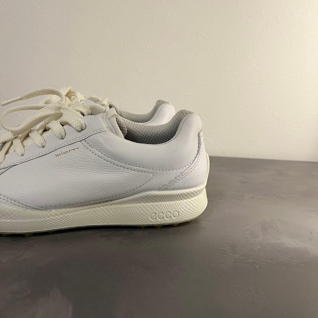 ECCO Golf Biom Hybrid ホワイト ゴルフシューズ