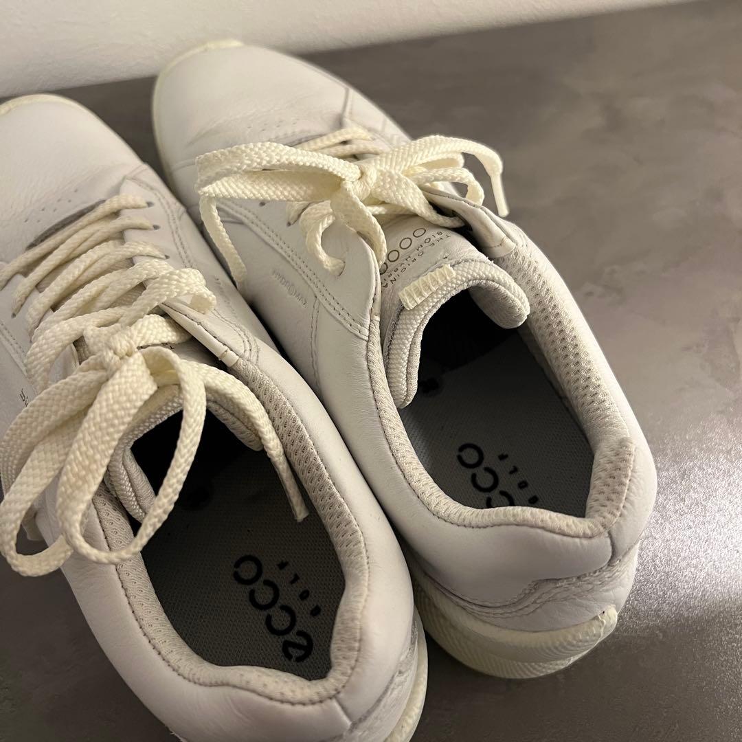 ECCO Golf Biom Hybrid ホワイト ゴルフシューズ