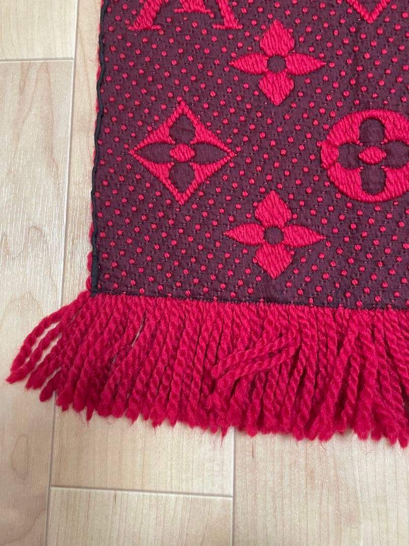 LOUIS VUITTON マフラー エシャルプ ロゴマニア
