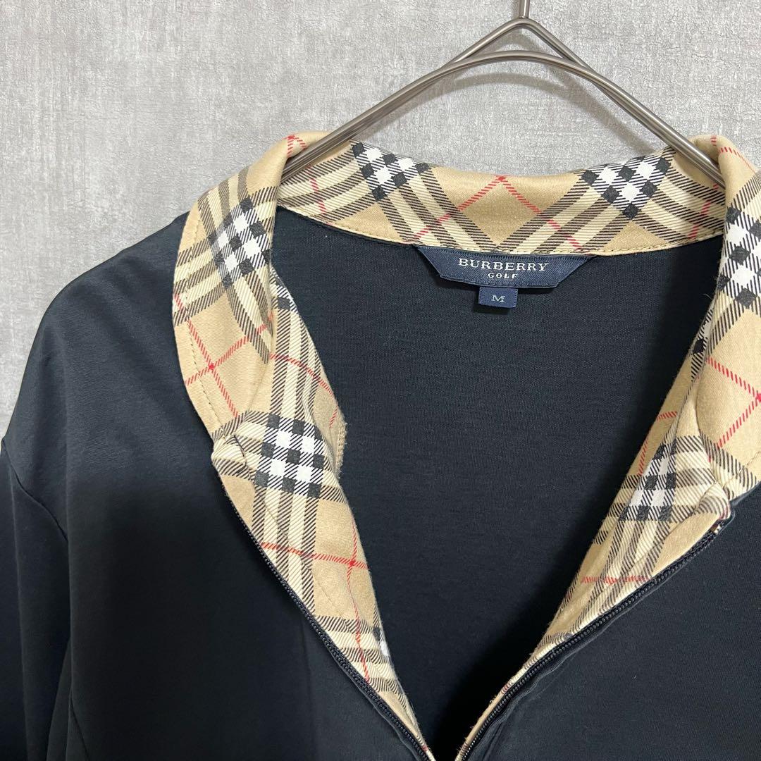 BURBERRY バーバリー ハーフジップ カットソー ノバチェック 日本製