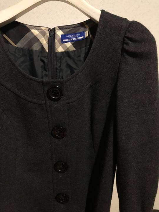 【美品】バーバリー　Burberry ウールワンピース　36