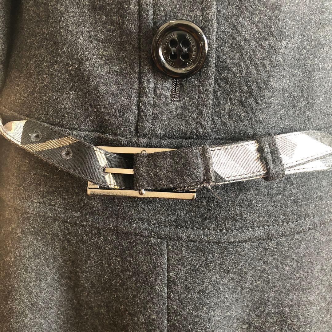【美品】バーバリー　Burberry ウールワンピース　36