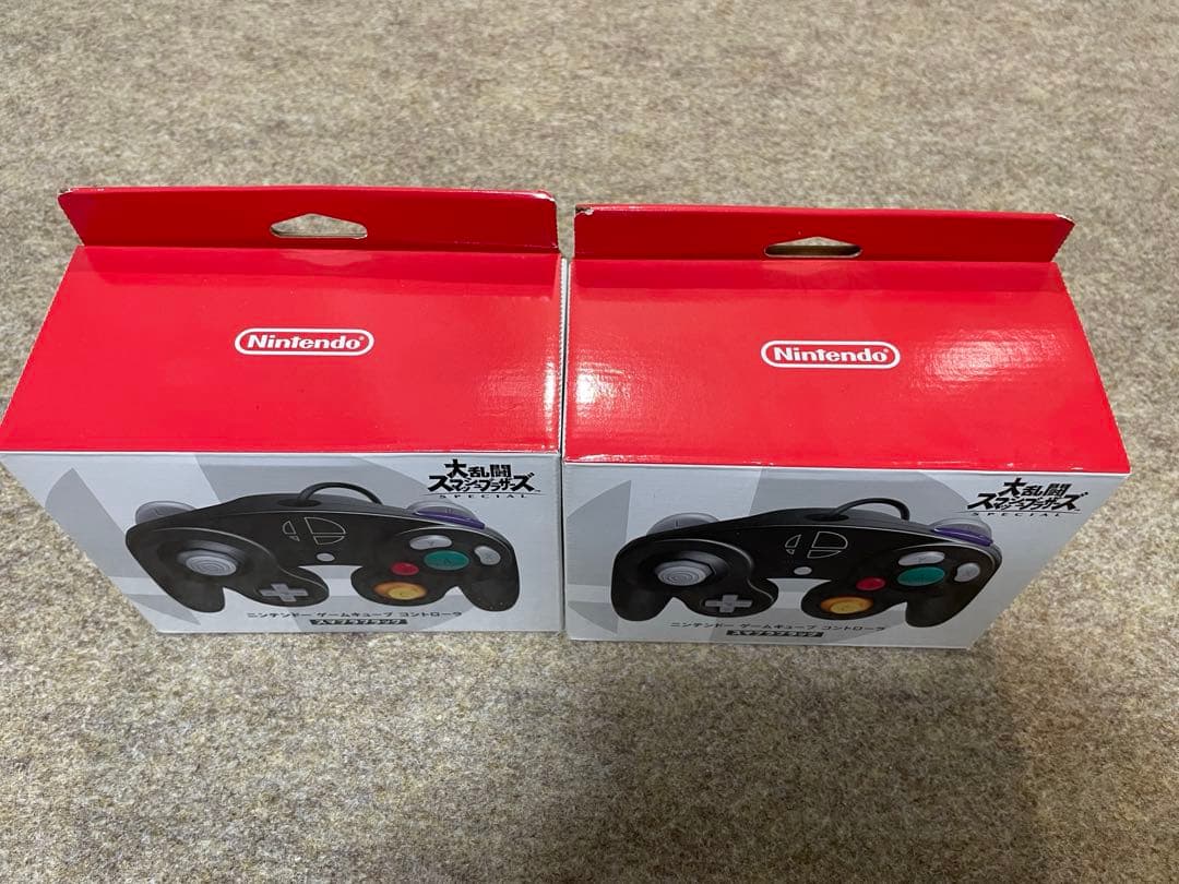 （2個セット）新品　ニンテンドーゲームキューブコントローラ　SW