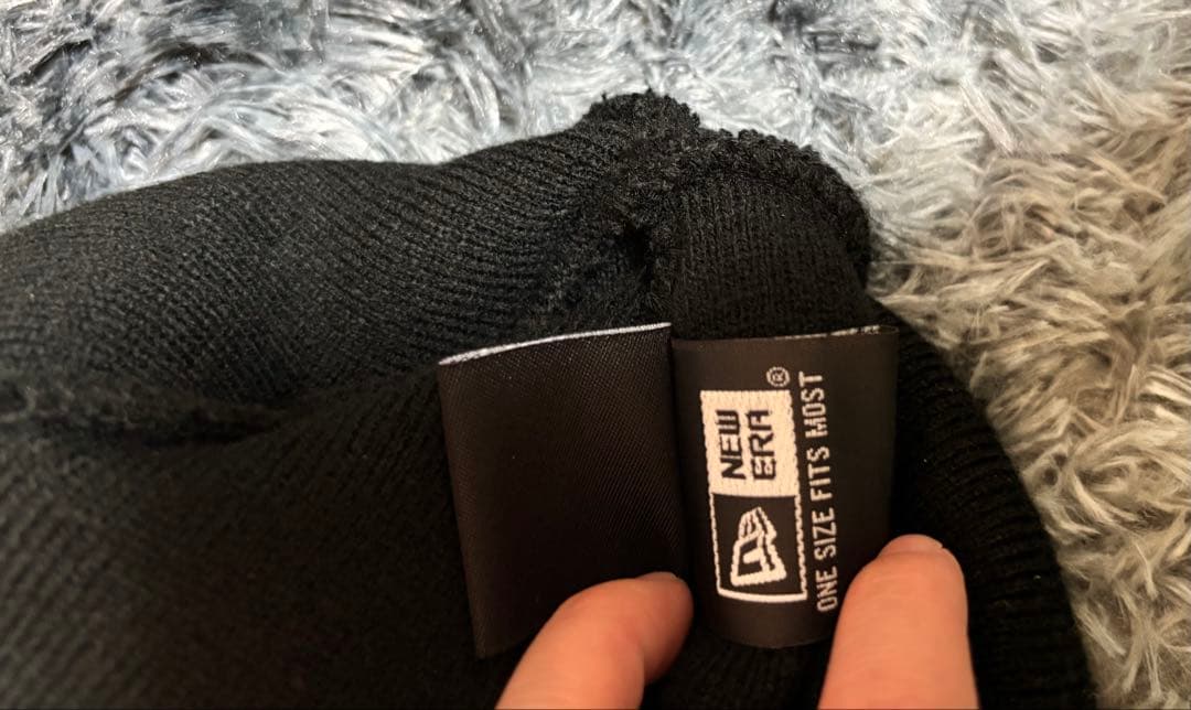 帽子 Supreme New Era Old English Beanie black