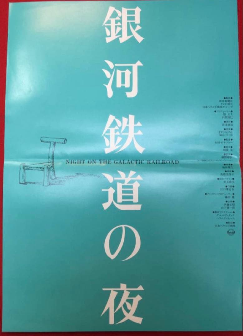 銀河鉄道の夜　1985年　ますむらひろし　杉井ギサブロー　オリジナル　細野晴臣