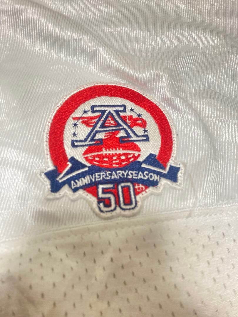 NFL ゲームシャツ　ホワイト　3XL B-BOY ウェッサイ　00s 90s