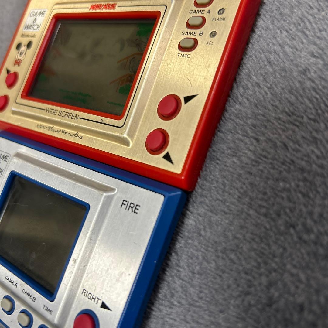 S*.様 任天堂 GAME &WATCH WIDE SCREEN/FIRE ゲー