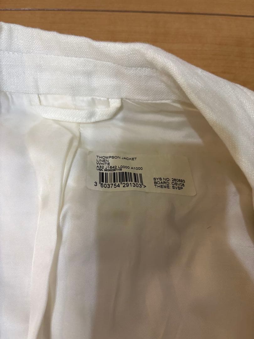 【美品】Polo by Ralph Laurenホワイト テーラードジャケットM