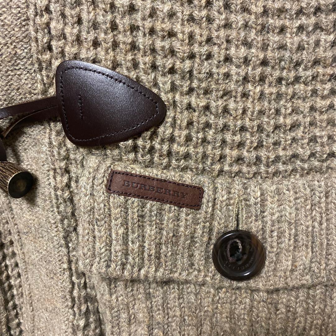 【BURBERRY】ニットダッフルコート