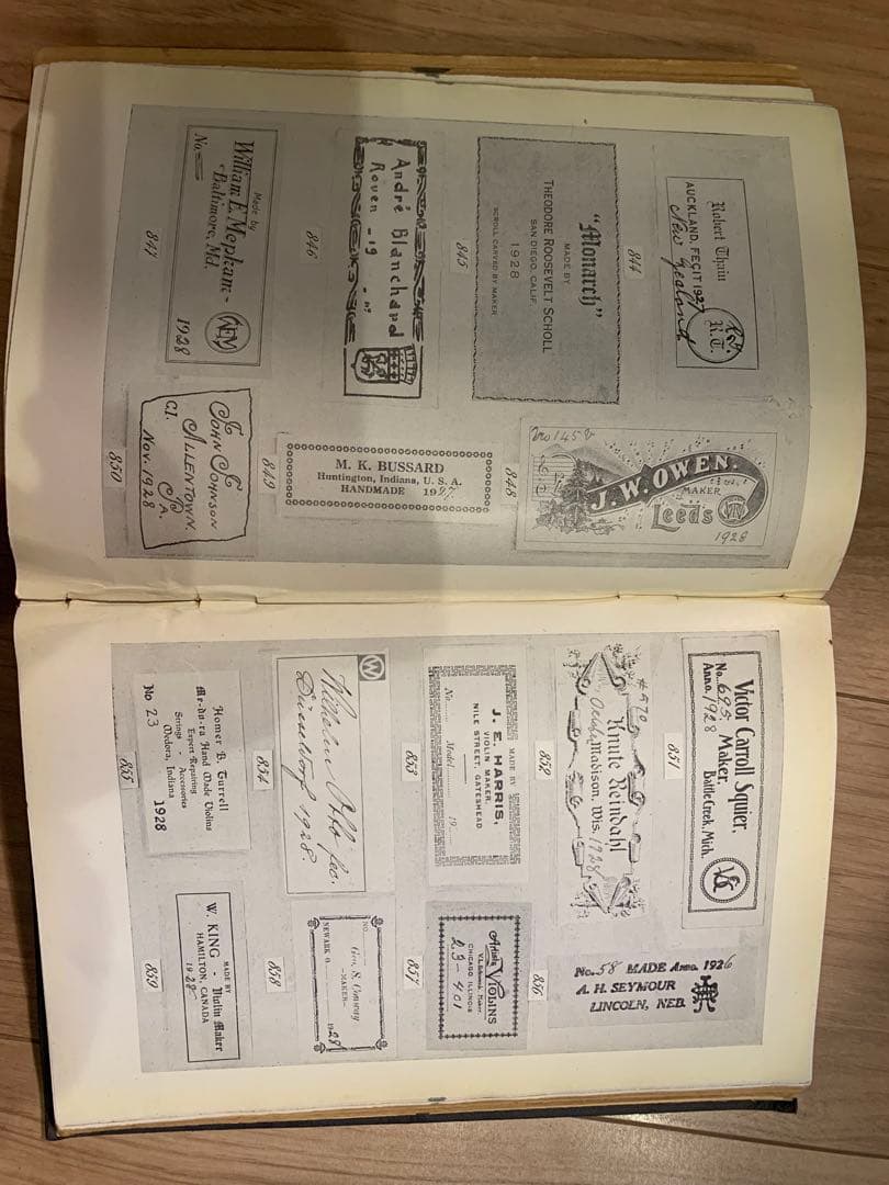 弦楽器製作者の辞書 DICTIONARY OF VIOLIN MAKERS