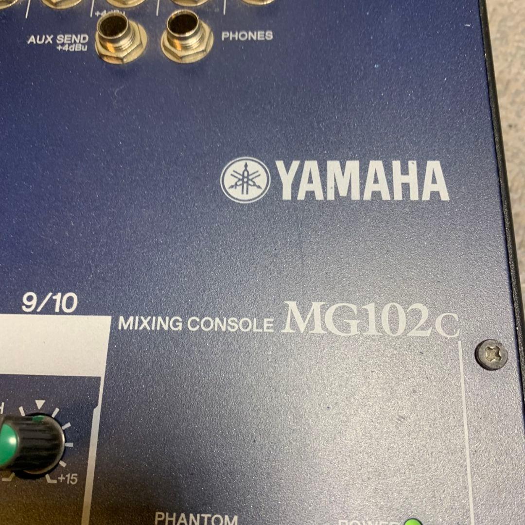 H815\" 通電確認済 YAMAHA MG102c アナログミキサー
