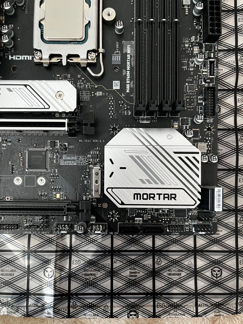 Core i5 13600K ＆ MSI B760M MORTAR WIFI