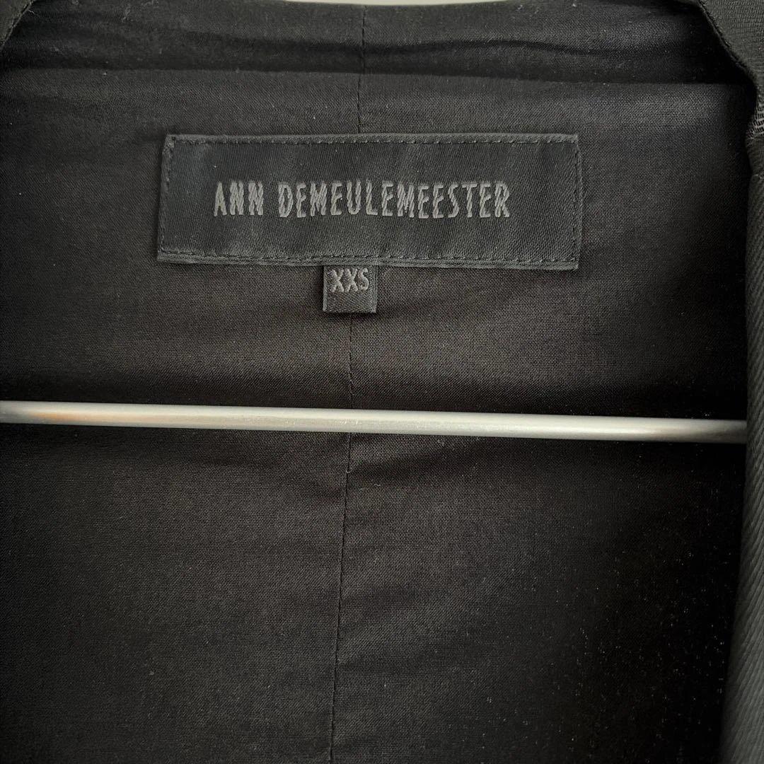 ANN DEMUELEMEESTER ブラック　ロングベスト XXS