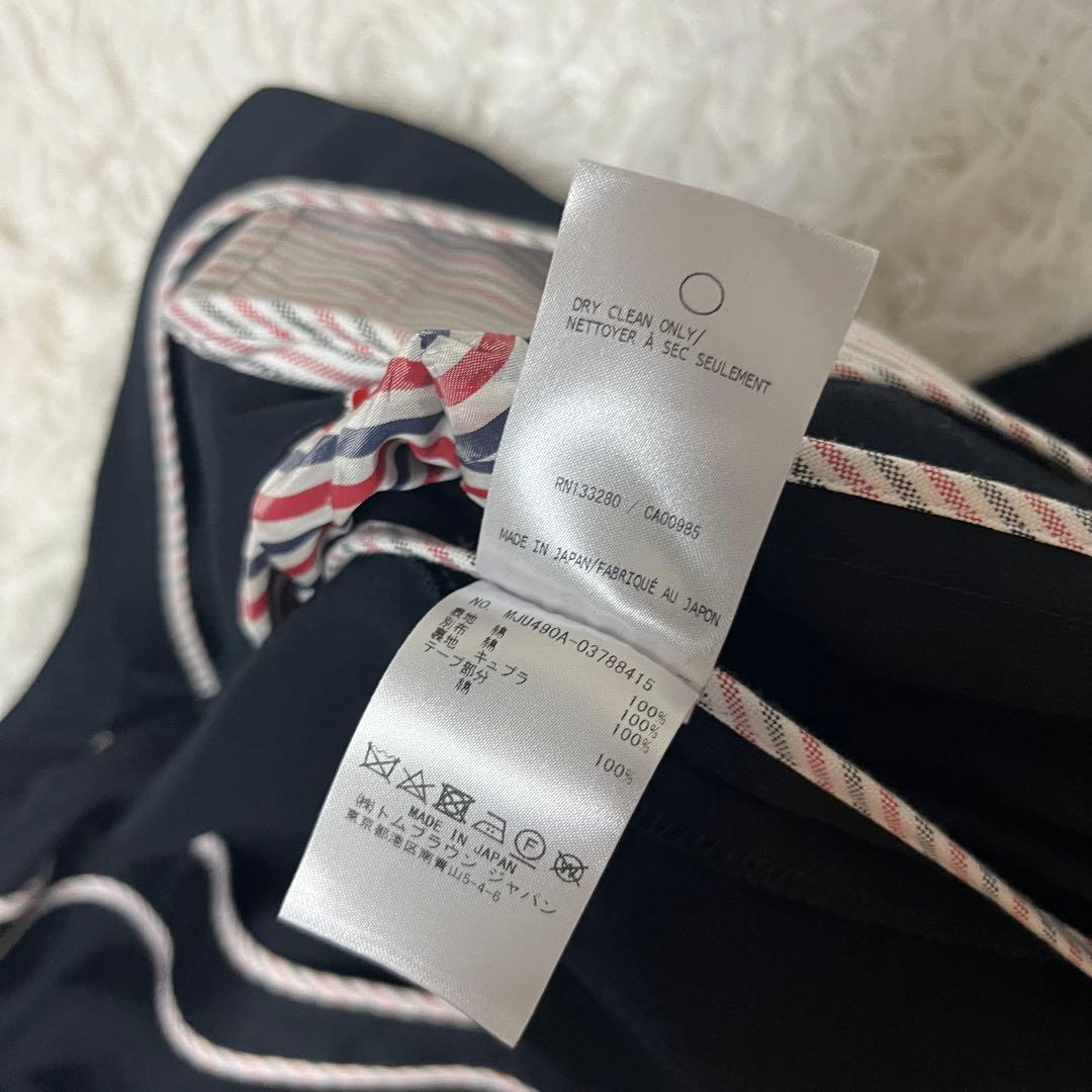 現行モデル トムブラウン Thom Browne 4bar テーラード ネイビー