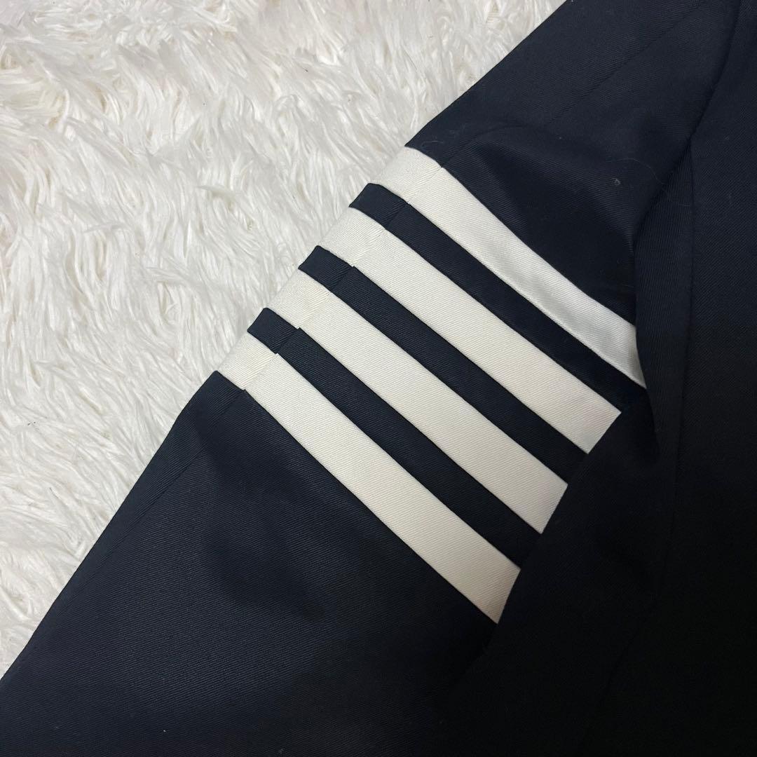 現行モデル トムブラウン Thom Browne 4bar テーラード ネイビー