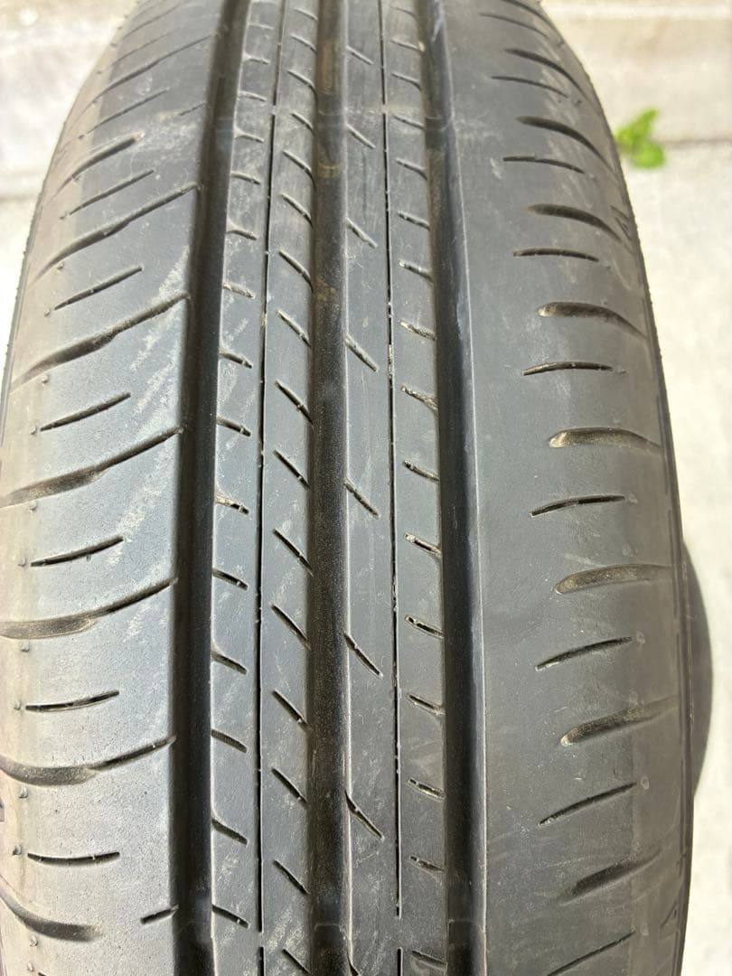送料込み155/65r14ダンロップ　エナセーブ24年製造4本セットバリ山