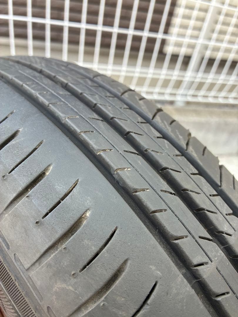 送料込み155/65r14ダンロップ　エナセーブ24年製造4本セットバリ山