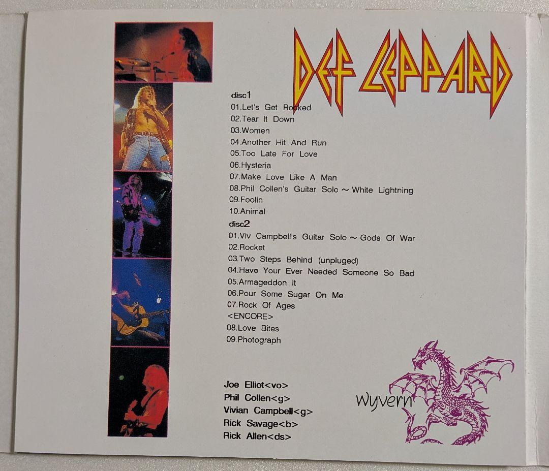 Def Leppard　Hysteric Adrenight　デフ・レパード