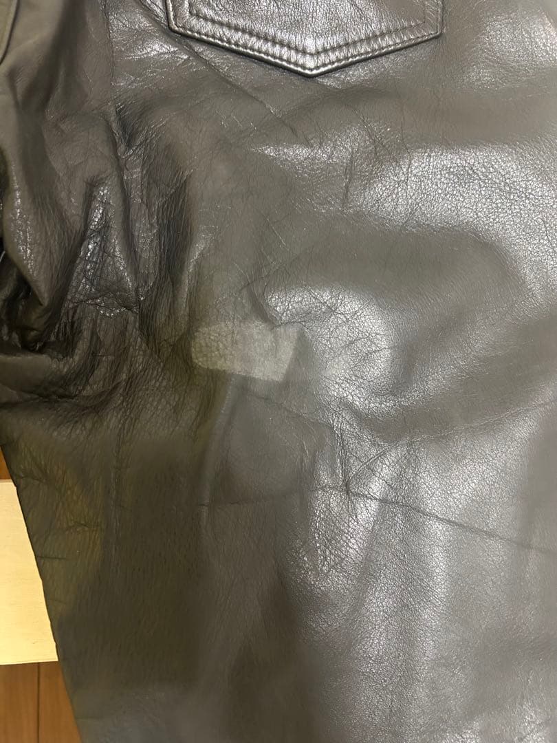 DIESEL OCHISE ブラック 本革レザーパンツ