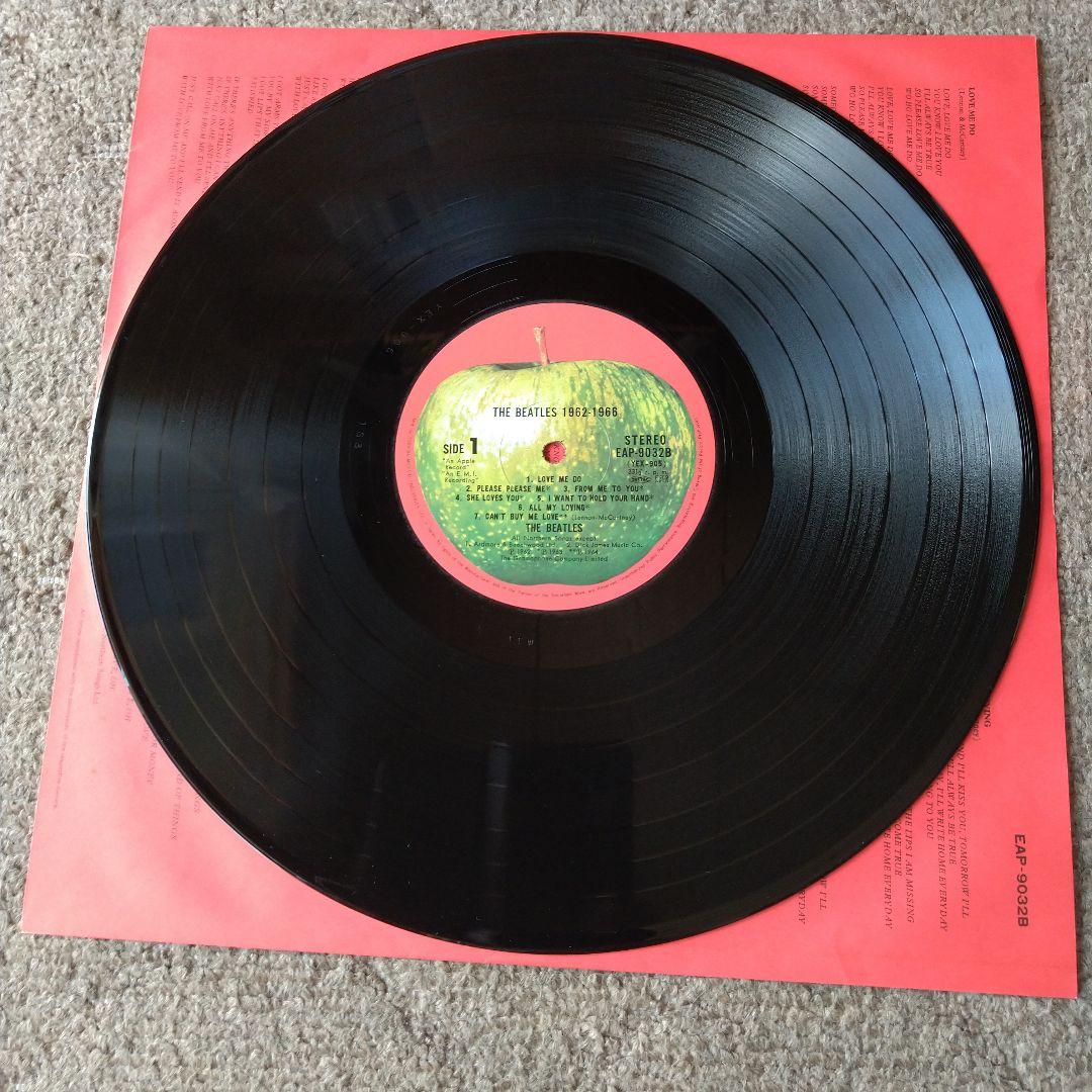 ザ・ビートルズベストアルバム1962年〜1966年（赤盤)日本国内盤 LP2枚組