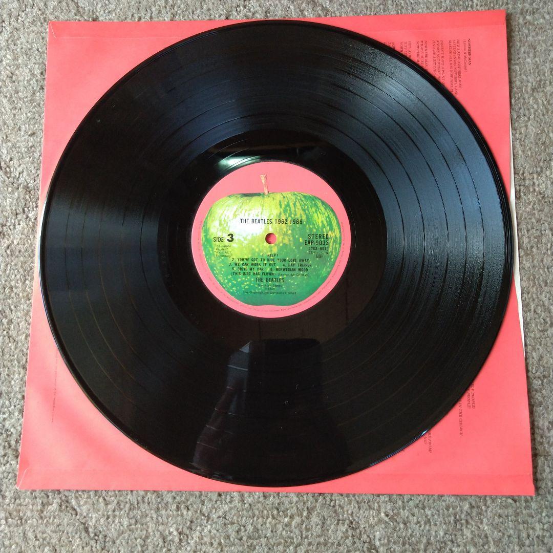 ザ・ビートルズベストアルバム1962年〜1966年（赤盤)日本国内盤 LP2枚組