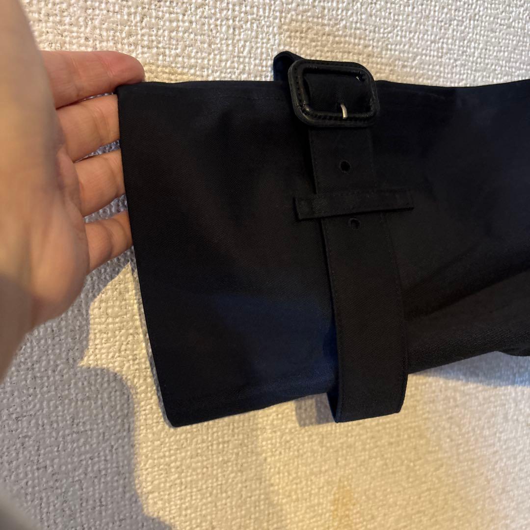 Burberry ロングコートネイビー