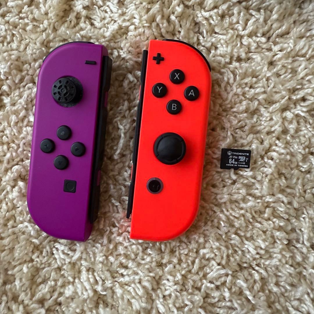 Nintendo Switch 本体 写真2枚目ジョイコンスティックカバー無し