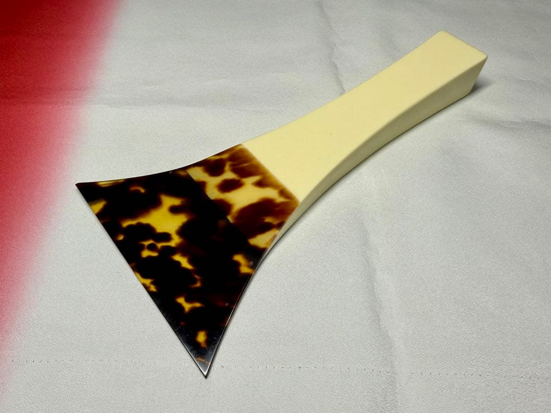 ホワイトデー？【良品】津軽三味線 撥 特上 鼈甲 一枚物 べっ甲 バチ