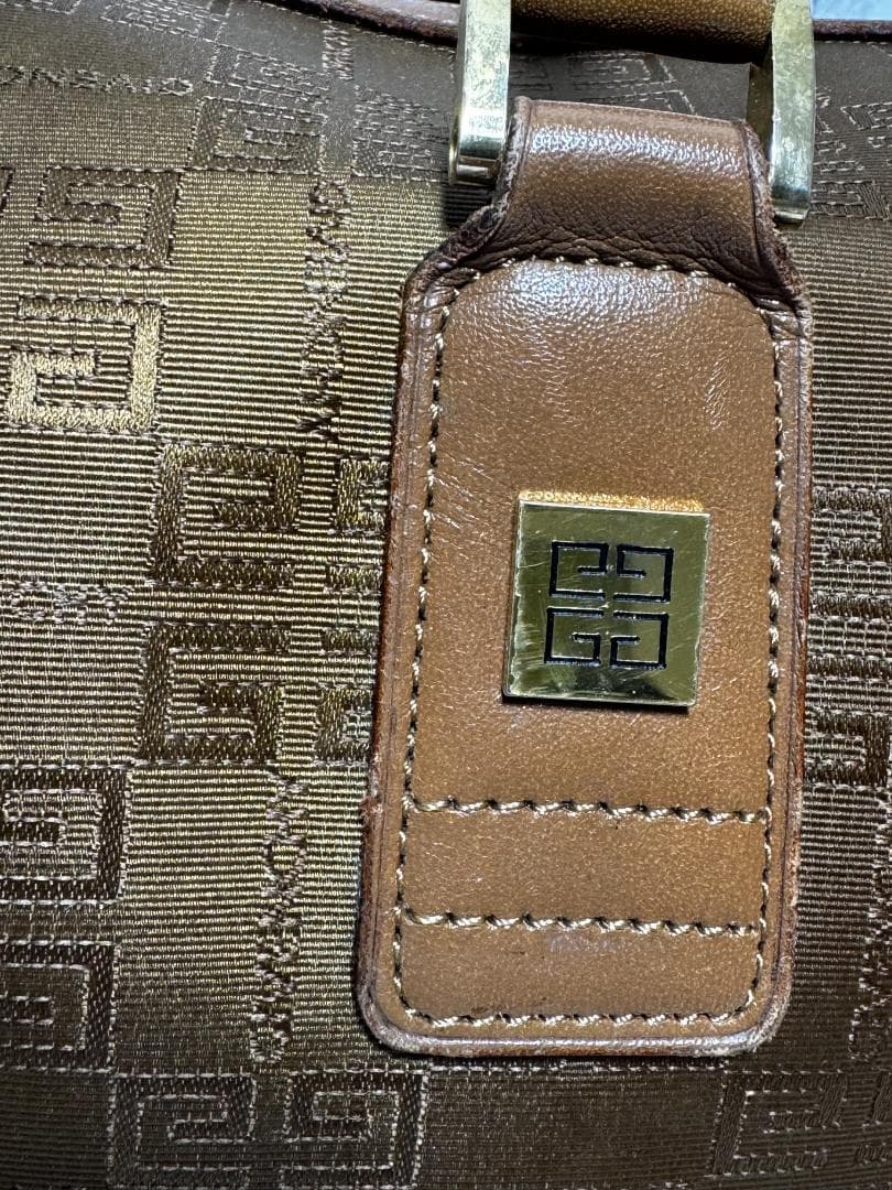 レア　GIVENCHY　ボストンバッグ　総柄　ｗ1725-0806-①-①