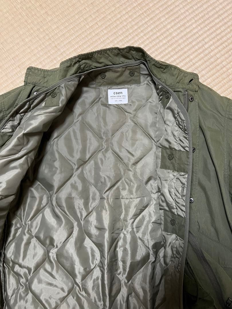 モッズコート　coen 3WAY M-65モッズコート　L